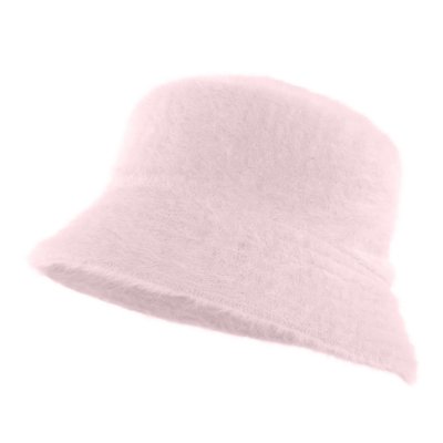 Hüte - Gårda Orvieto Angora Bucket Hat (rosa)