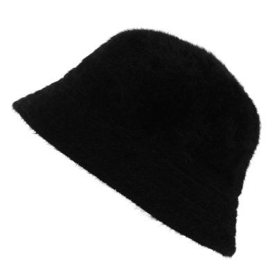 Hüte - Gårda Orvieto Angora Bucket Hat (schwarz)