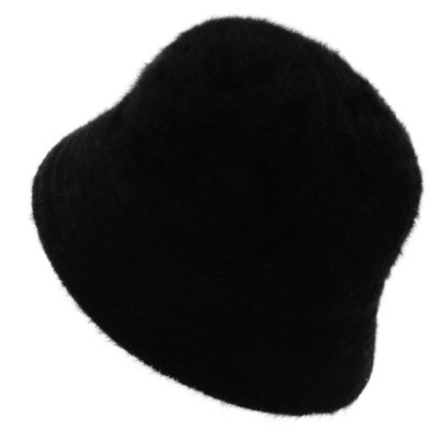 Hüte - Gårda Orvieto Angora Bucket Hat (schwarz)