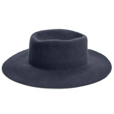 Hüte - Gårda Pinerolo Unstructured Wool Hat (blau)
