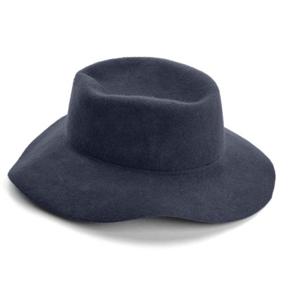 Hüte - Gårda Pinerolo Unstructured Wool Hat (blau)