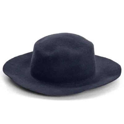 Hüte - Gårda Pinerolo Unstructured Wool Hat (blau)
