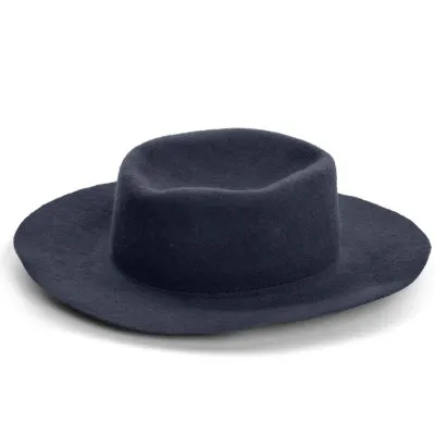 Hüte - Gårda Pinerolo Unstructured Wool Hat (blau)