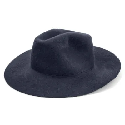 Hüte - Gårda Pinerolo Unstructured Wool Hat (blau)
