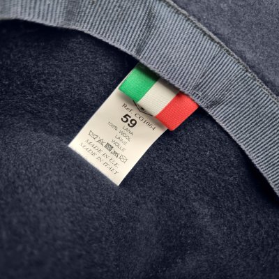 Hüte - Gårda Pinerolo Unstructured Wool Hat (blau)