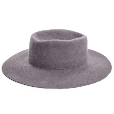 Hüte - Gårda Pinerolo Unstructured Wool Hat (grau)