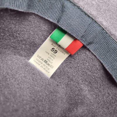 Hüte - Gårda Pinerolo Unstructured Wool Hat (grau)