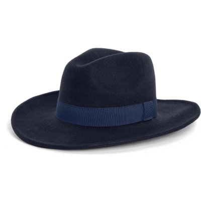 Hüte - Gårda Pocatello Crushable Wool felt Western hat (blau)