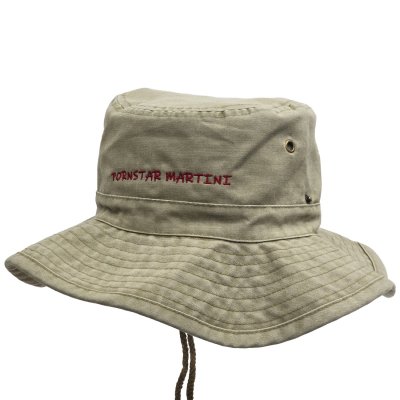 Hüte - Gårda Pornstar Martini Bucket Hat (greige)