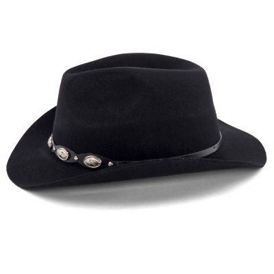 Hüte - Gårda Pueblo Cowboy (schwarz)