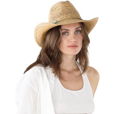 Strohhut - Gårda Santorini Western Hat (natur)