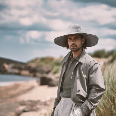 Hüte - Gårda Sarek Outdoor Hat (hellgrau)