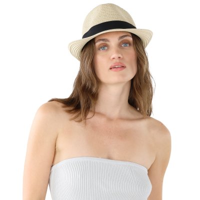 Strohhut - Gårda Seville Trilby (beige)