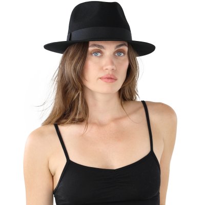 Hüte - Gårda Tacoma Fedora (schwarz)