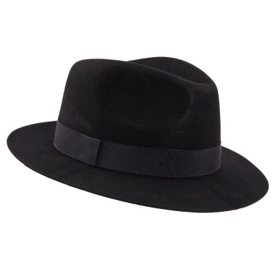 Hüte - Gårda Tacoma Fedora (schwarz)