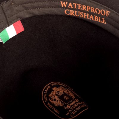 Hüte - Gårda Toquerville Crushable Wool felt Western hat (braun)