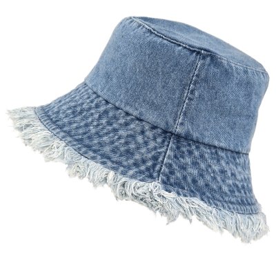 Hüte - Gårda Vintage Denim bucket hat (hellblau)