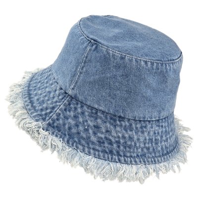 Hüte - Gårda Vintage Denim bucket hat (hellblau)