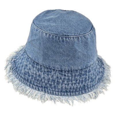 Hüte - Gårda Vintage Denim bucket hat (hellblau)