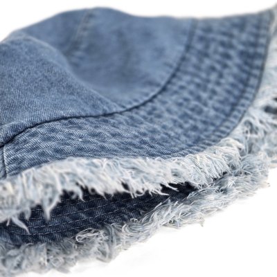 Hüte - Gårda Vintage Denim bucket hat (hellblau)