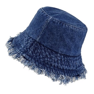 Hüte - Gårda Vintage Denim bucket hat (dunkelblau)