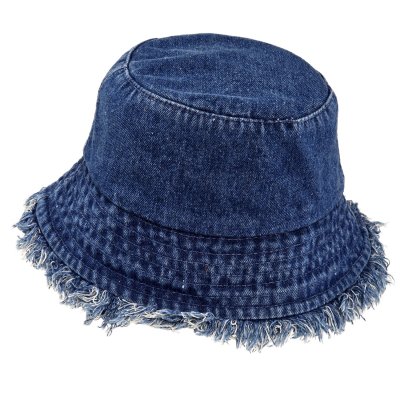 Hüte - Gårda Vintage Denim bucket hat (dunkelblau)