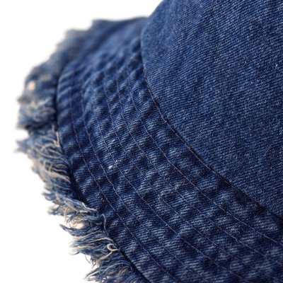 Hüte - Gårda Vintage Denim bucket hat (dunkelblau)