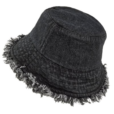 Hüte - Gårda Vintage Denim bucket hat (dunkelgrau)