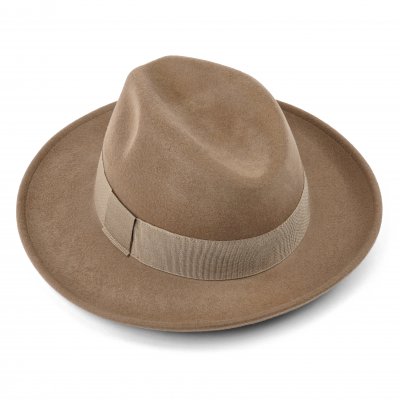 Hüte - Gårda Volterra Fedora Wool Hat (beige)
