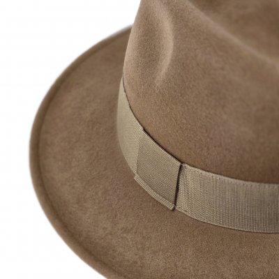 Hüte - Gårda Volterra Fedora Wool Hat (beige)