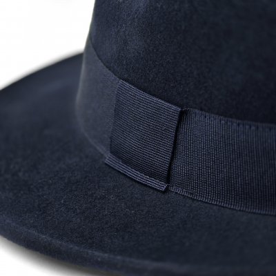 Hüte - Gårda Volterra Fedora Wool Hat (marineblau)
