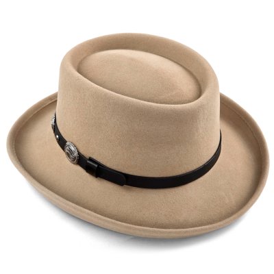 Hüte - Gårda Winchester Gambler (beige)