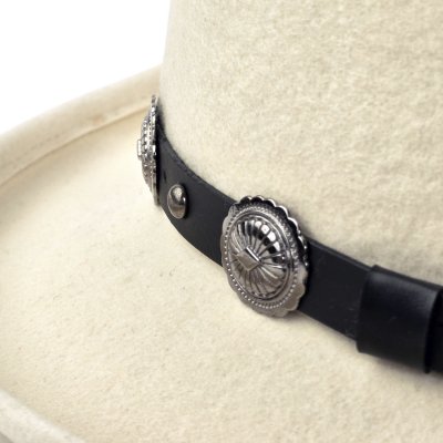 Hüte - Gårda Winchester Gambler (weiß)