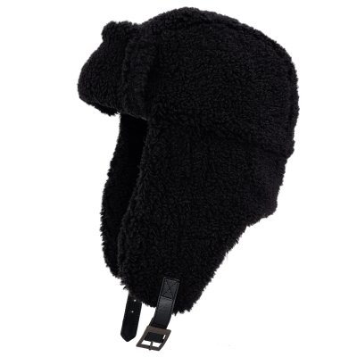 Fliegermützen - Gårda Lycksele Trapper hat (schwarz)