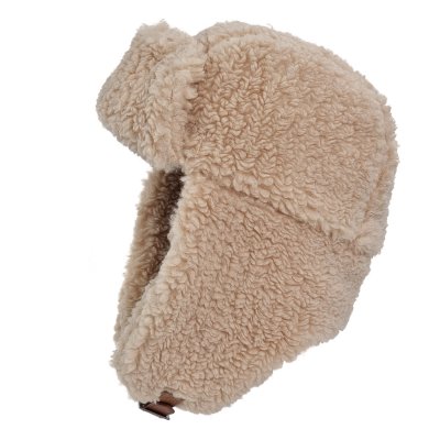 Fliegermützen - Gårda Lycksele Trapper hat (creme)