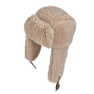 Fliegermützen - Gårda Lycksele Trapper hat (creme)