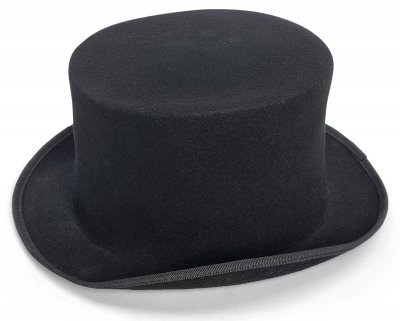 Hüte - Gårda Chiesa Top Hat Wool (schwarz)