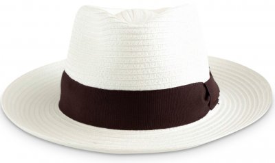 Hüte - Gårda Bellagio Fedora (weiß)