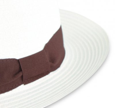 Hüte - Gårda Bellagio Fedora (weiß)