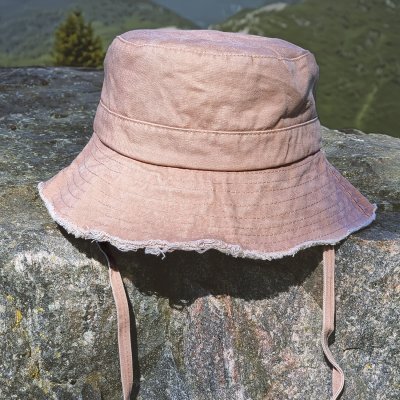Hüte - Gårda Bucket Hat (dusty red)