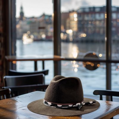 Hüte - Gårda Chester Fedora (braun)