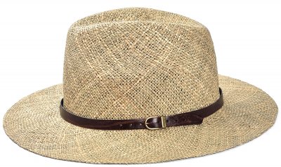 Hüte - Gårda Ferrara Seagrass Fedora (natur)