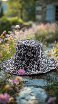 Hüte - Gårda Flavia Bucket Hat (blau)