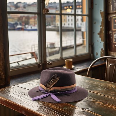 Hüte - Gårda Milton Fedora (braun)