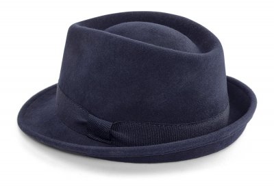 Hüte - Gårda Padua Trilby Wool Hat (marineblau)