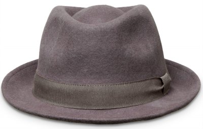 Hüte - Gårda Padua Trilby Wool Hat (grau)