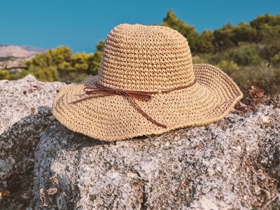 Hüte - Gårda Strohhut (braun)