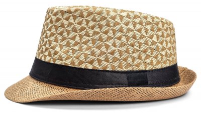 Hüte - Gårda Trilby Strohhut (natürlich)