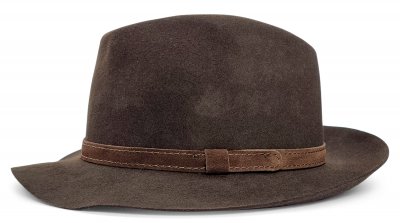 Hüte - Gårda Tropea Fedora Wool Hat (braun)