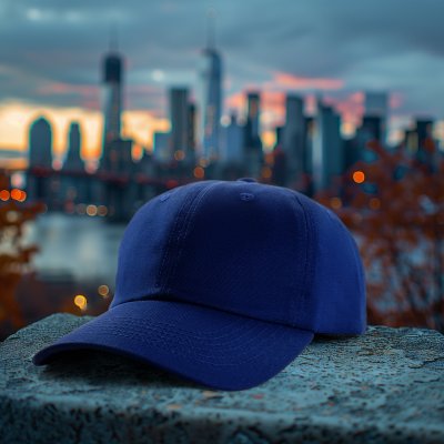 Kappe - Gårda Jones Basic Dadcap (blau)